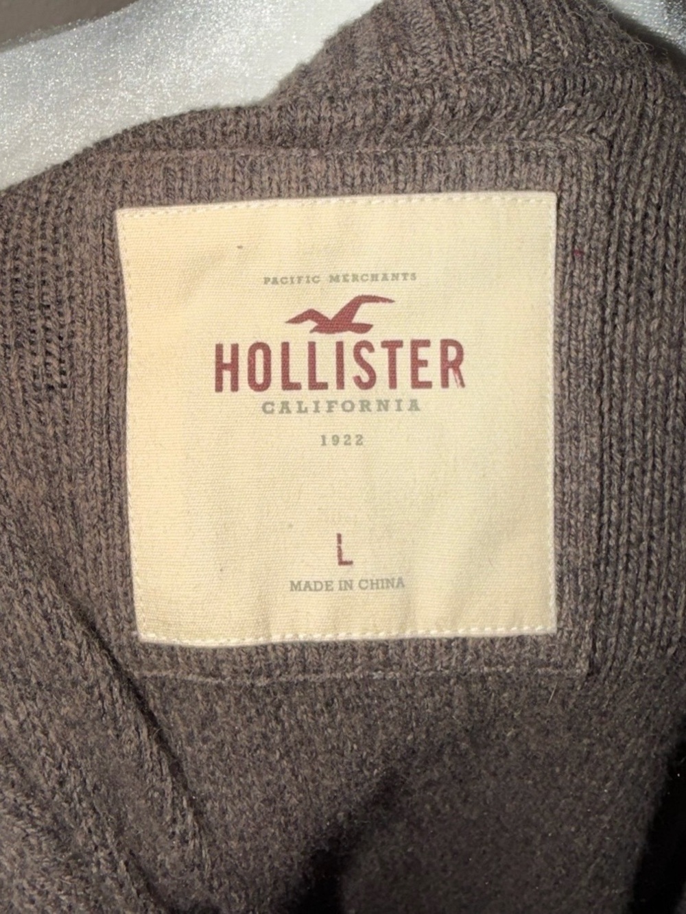 Vintage Y2K Hollister 2000s Knit V Neck Sweater - Picture 6 of 7